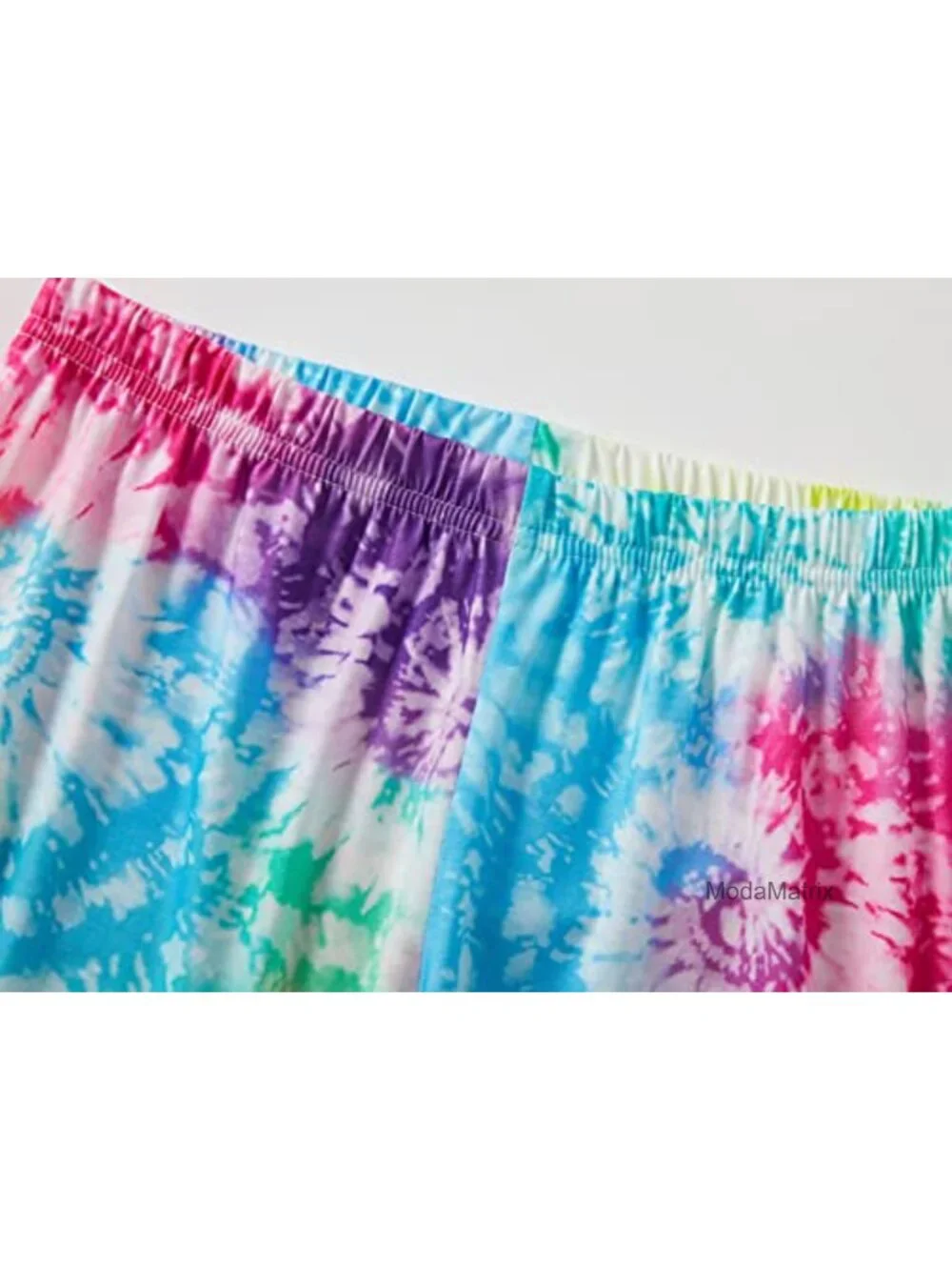 Girls Pajama Set Short/Long Sleeve Pants Size 6-18 Polyester Soft Stretch